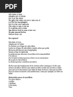 16 Encantacioens de Egungun