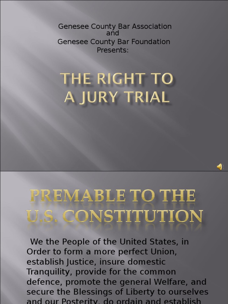 Constitution Geneseebars PDF Sixth Amendment To The United States