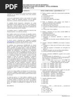 Prova de Engenharia Civil - Tjro - 2012