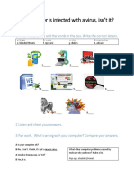 Vocabulary: Your Computer Is Infected With A Virus, Isn't It?
