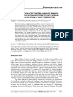 Characterization of Extratced Lignin of Bamboo Pretreated by NaOH at Low Temperature-Measurement of Lignin