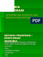 Materi Kuliah Minggu 4 - Interpretasi Statistik Data Geokimia