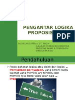 P3 - Pengantar Logika Proposisional