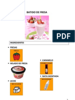 BATIDO FRESA