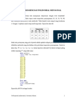 9 Orthogonal Polinomial