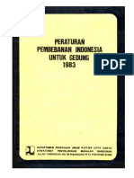 Peraturan Pembebanan Indonesia 1983