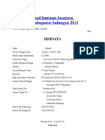 Format Proposal Bantuan Beasiswa Mahasis