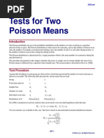 Tests for Two Poisson Means