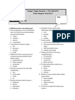 Download Soal Uts Ipa Kelas Ix Semester 1 by Nur Kholifah Hidayah SN327962028 doc pdf