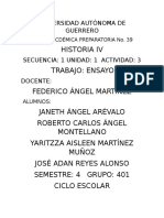 Ensayo de Secuencia Agronomatica de La Universidad Autonoma de Guerrero Numero 39 Del Estado