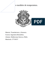 Circuito Medidor de Temperatura