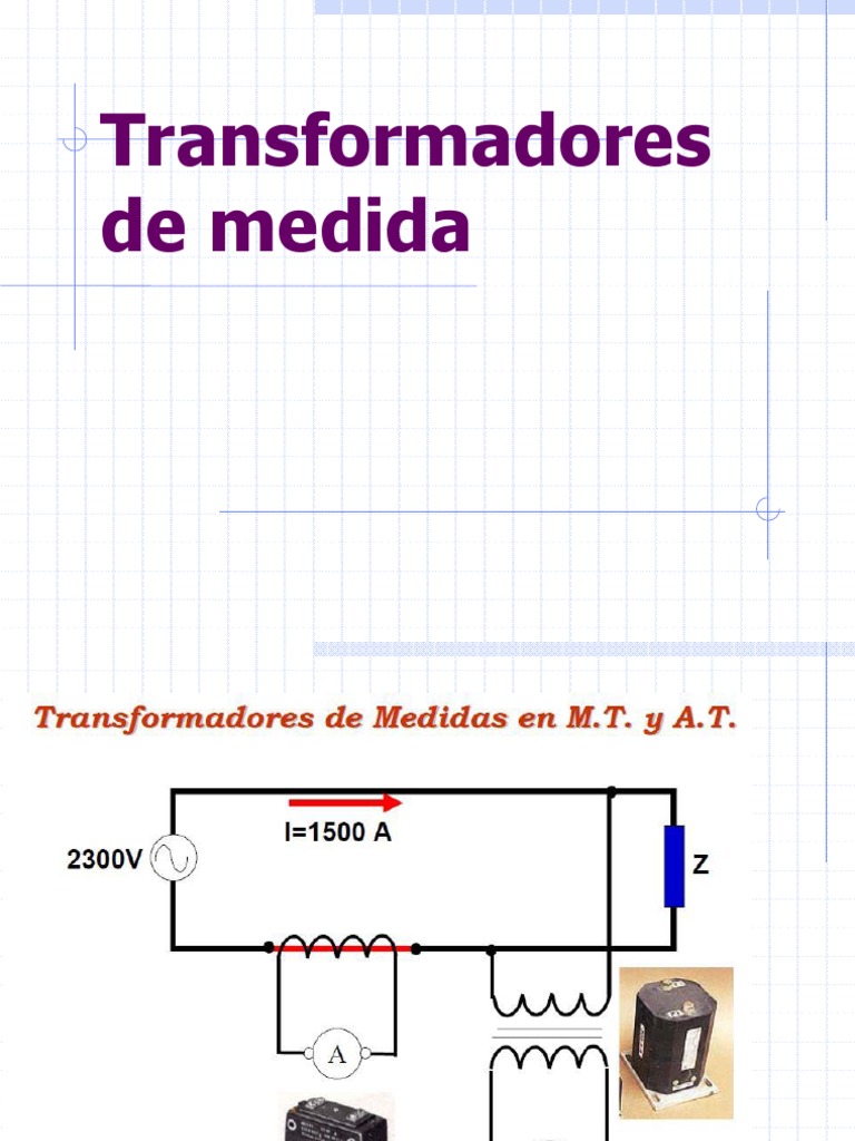 Transformadores de Medida CLASE 10 | PDF | Transformador | Corriente ...