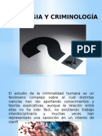 Psicología  y Criminología