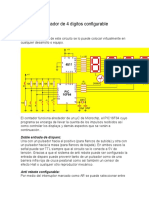 Contador de 4 Dígitos Configurable