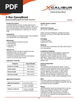 X-Roc Epoxybond: Technical Data Sheet