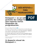 Manual de Notepad ++