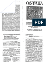 Liebenfels Joerg Lanz Von - Ostara Nr. 90 - Des Heiligen Bernhard Von Clairvaux Lobpreis Auf Die Neue Tempelritterschaft (1929, 16 Doppels., Scan, Fraktur)