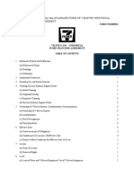 Standard Form of 7-Eleven Individual Store Franchise Agreement