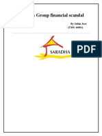 Saradha Group Financial Scandal: by Jubin Jose (TMS-16001)