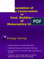 Presentation of Energy Conservation in Govt. Buildings of Maharashtra State