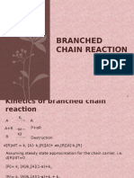 Kinetics of Branched Chain Reactions