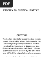 Varied Problems on Chemical Kinetics