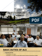 Agrarian Legal Services: Updates