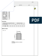 Rectangular Slab Panel Design:: Input Data