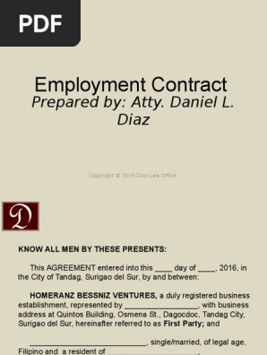 Employment Contract
