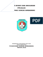 RBA Puskesmas Sungai Ambawang 2016