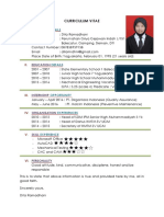 Curriculum Vitae: Personal