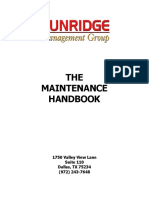 The Maintenance Handbook
