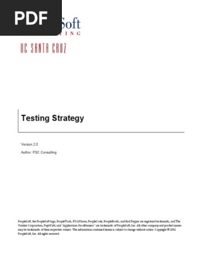 Testing Strategy