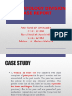 Rheumatology Division Case Report