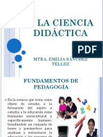 2. La Ciencia Didáctica