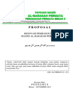 Proposal Masjid Al-Barakah