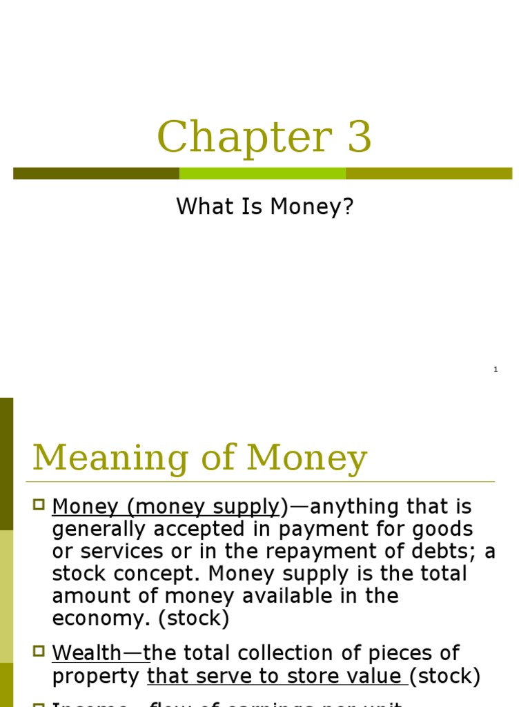 Understanding Money and Its Functions | PDF | Finance & Money Management