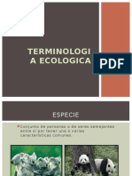 Terminologia Ecologica