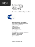 Environmental Management Accounting - : Overview and Main Approaches