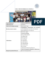 Informe Curso de Hidrologia Tropical PDF