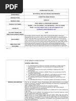 Computer Aided Design EENG527 Lecture Notes 01