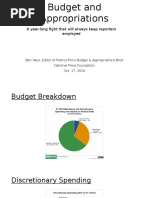 Budget and Appropriations
