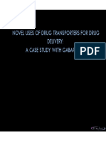 Novel Uses of Drug Transporters For Drug Delivery: A Case Study With Gabapentin