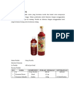 Tugas Rancangan Pabrik Contoh Sirup Roslla