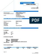 Msds Formiato de Sodio