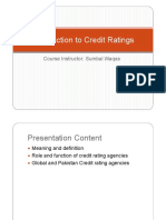 Credit Rating Lecture 1