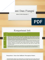 Relasi Dan Fungsi