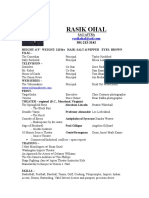 Rasikohal-Acting Resume2016