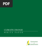 Download  Saskatchewan White Paper on Climate Change by Government of Saskatchewan SN328041639 doc pdf