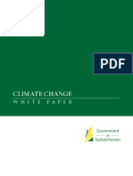 Saskatchewan White Paper On Climate Change